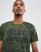 Dr Denim Patrick T-shirt In Green With Logo - Green