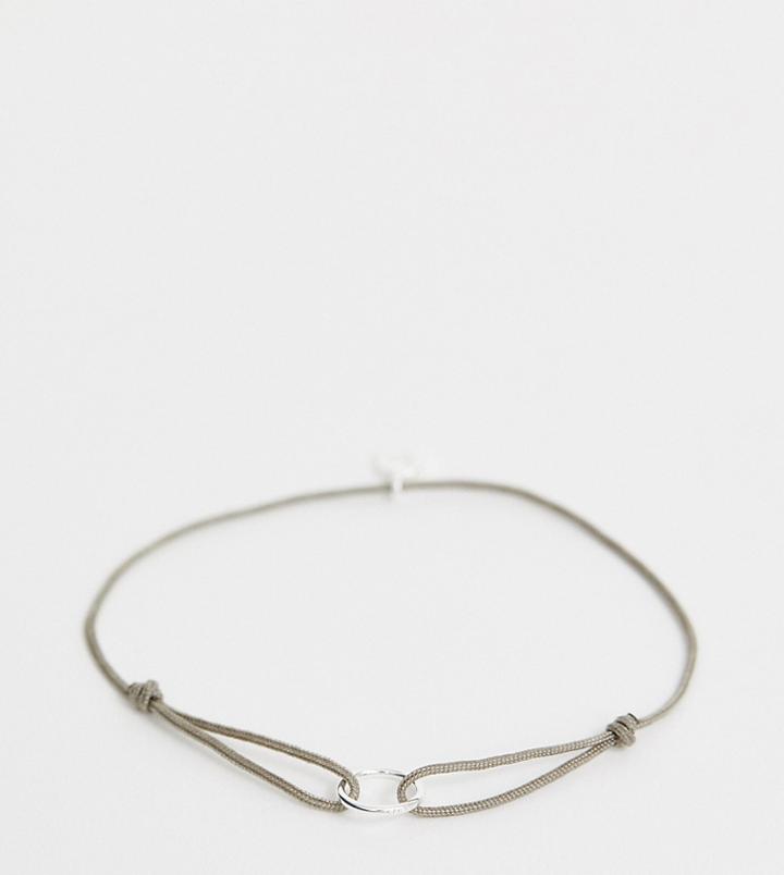 Thomas Sabo Little Secret Sterling Silver Circle Bracelet - Gray