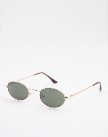 Aj Morgan Mini Lens Sunglasses-gold
