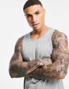 Nike Running Dri-fit Rise 365 Tank In Gray-grey