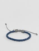 Classics 77 Navy Plaited Bracelet - Navy