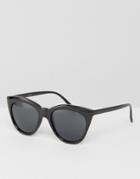 Asos Cat Eye Sunglasses - Black