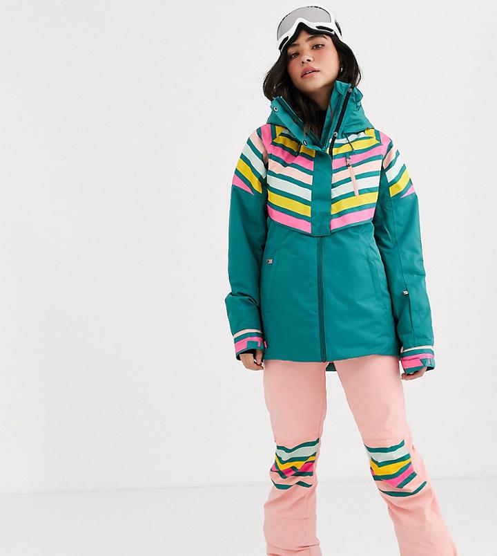 Roxy Snow Creek Ski Pants In Pink