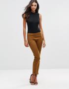 Vero Moda Ida Cigarette Trousers - Monks Robe