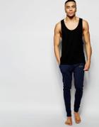 Jack & Jones Joggers With Cuffed Ankle In Slim Fit - Navy