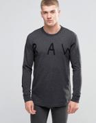 G-star Etari Raw Long Sleeve Top - Black