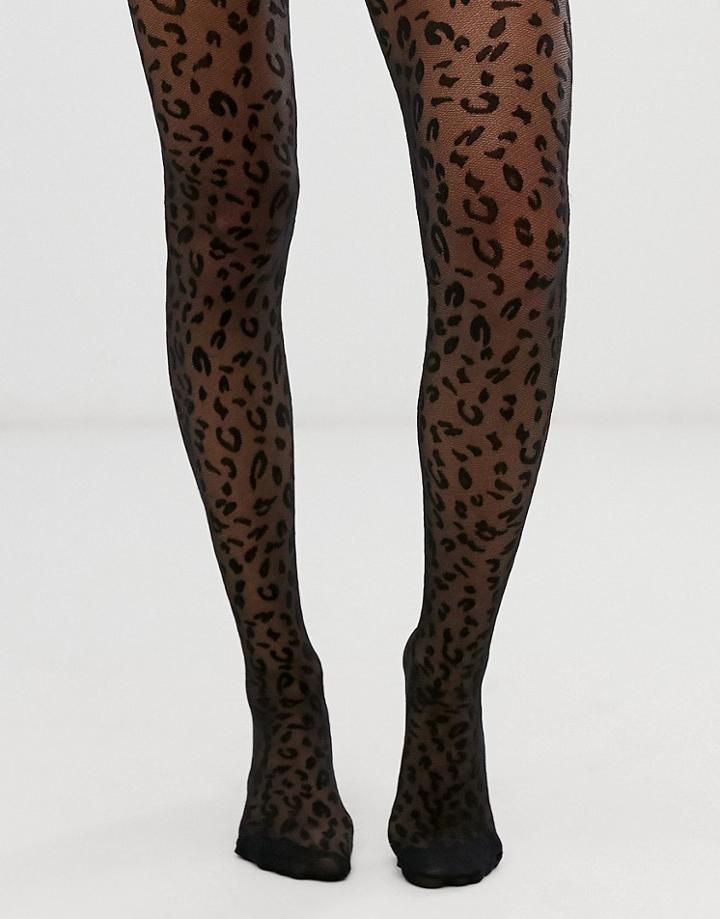 Asos Design Leopard Tights