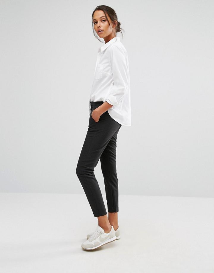 Selected Ankle Length Pant - Gray