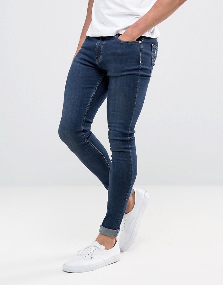Brooklyn Supply Co Muscle Fit Jean Deep Indigo - Navy