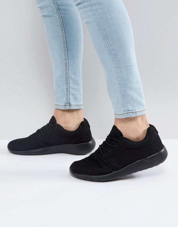 Loyalty & Faith Diver Sneakers In Black - Black