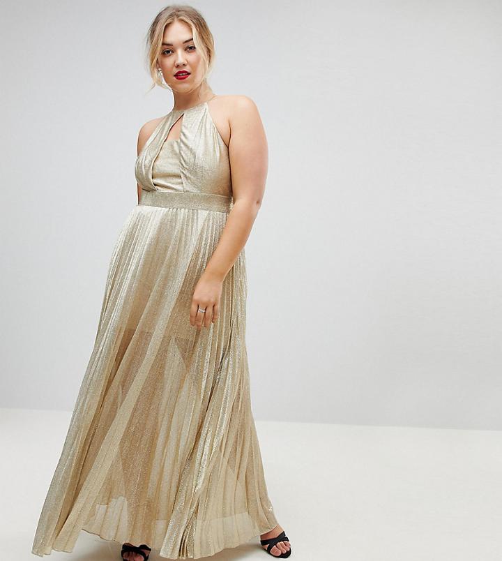 Coast Plus Tyler Maxi Dress - Gold