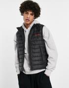 Hugo Logo Vest In Black