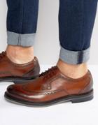 Ted Baker Ttanum Derby Brogue Shoes - Brown