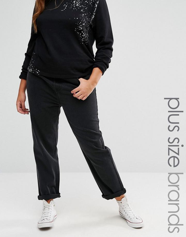 Alice & You Slim Boyfriend Jean - Black
