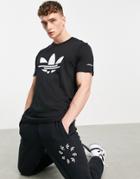 Adidas Originals Adicolor Bold T-shirt In Black