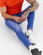 Celio Skinny Jeans In Blue