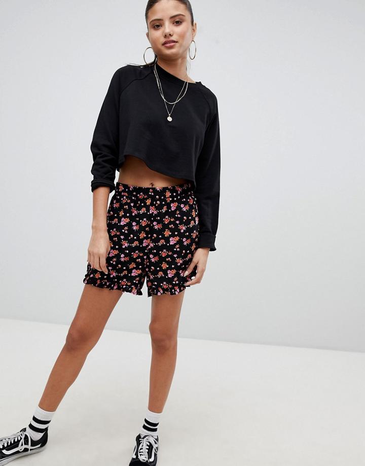 Noisy May Ditsy Printed Short - Multi