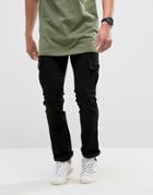Loyalty And Faith Tapered Cargo Pants Pants In Black - Black