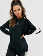 Puma Classics T7 Black Sweatshirt - Black