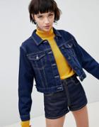 New Look Rinse Denim Jacket - Blue