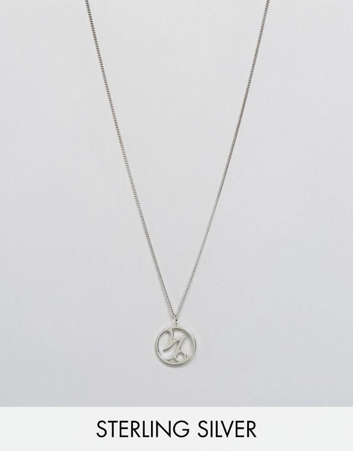 Fashionology Capricorn Necklace - Silver