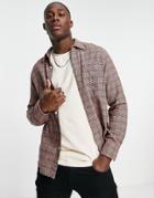 Levi's Sunset 1 Pocket Puppytooth Check Standard Fit Shirt In Red