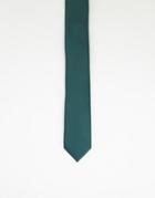 Gianni Feraud Wedding Plain Satin Tie In Green