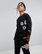 Puma X Fenty Short Sleeve Crew Neck Tee - Black