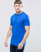 Lyle & Scott T-shirt With Eagle Logo In Blue - Lake Blue