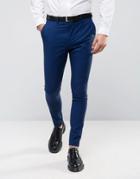 Selected Homme Super Skinny Tuxedo Pants - Navy