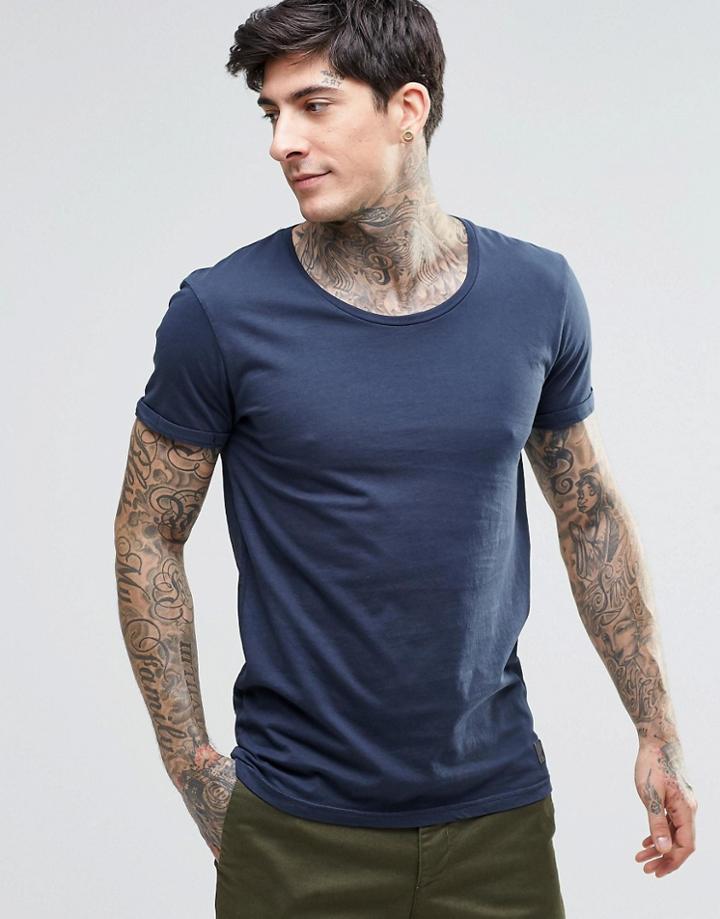 Minimum Basic Ty T-shirt - Navy