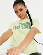The North Face Half Dome T-shirt In Yellow