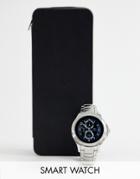 Emporio Armani Art5010 Alberto Smart Watch 43mm In Silver - Silver
