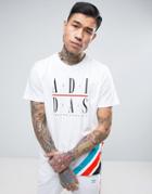 Adidas Skateboarding Logo T-shirt Bj8698 - White