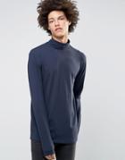 Only & Sons Jersey Turtleneck - Navy