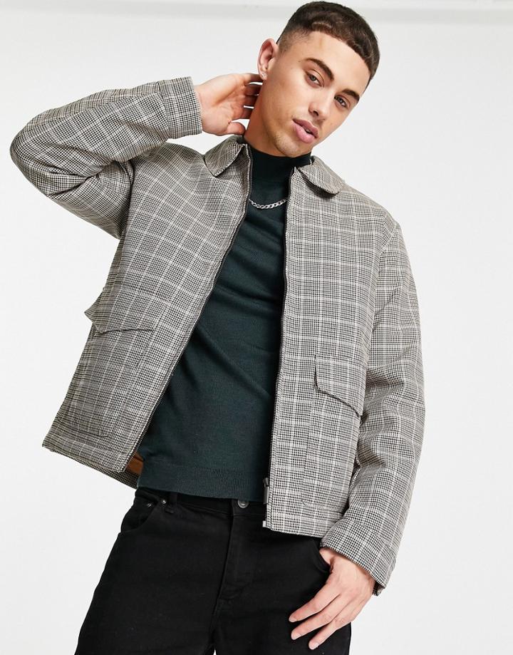 Harry Brown Checked Padded Jacket