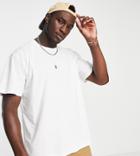 Soul Star Tall Oversized T-shirt In Off White