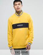 Puma Retro Half Zip Sweat In Yellow Exclusive To Asos 57531302 - Yellow