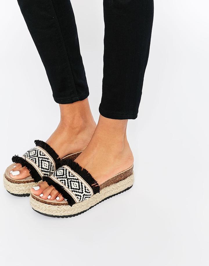 Asos Future Zone Espadrille Sandals - Machrame