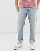 Nudie Jeans Co Steady Eddie Ii Regular Tapered Fit Jeans In Epic Wash - Blue