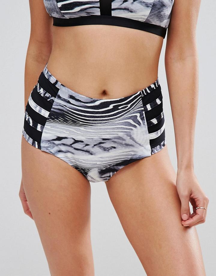 Robyn Lawley Lucia High Waist Bikini Bottoms Sizes 10-20 - Black