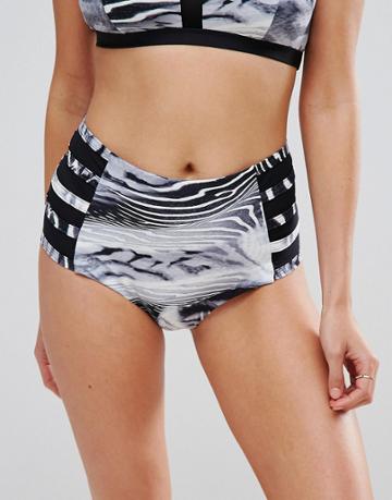 Robyn Lawley Lucia High Waist Bikini Bottoms Sizes 10-20 - Black