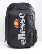Ellesse Zolli Backpack With Reflective Logo In Black - Black