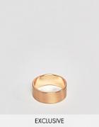Designb Gold Band Ring Exclusive To Asos - Gold