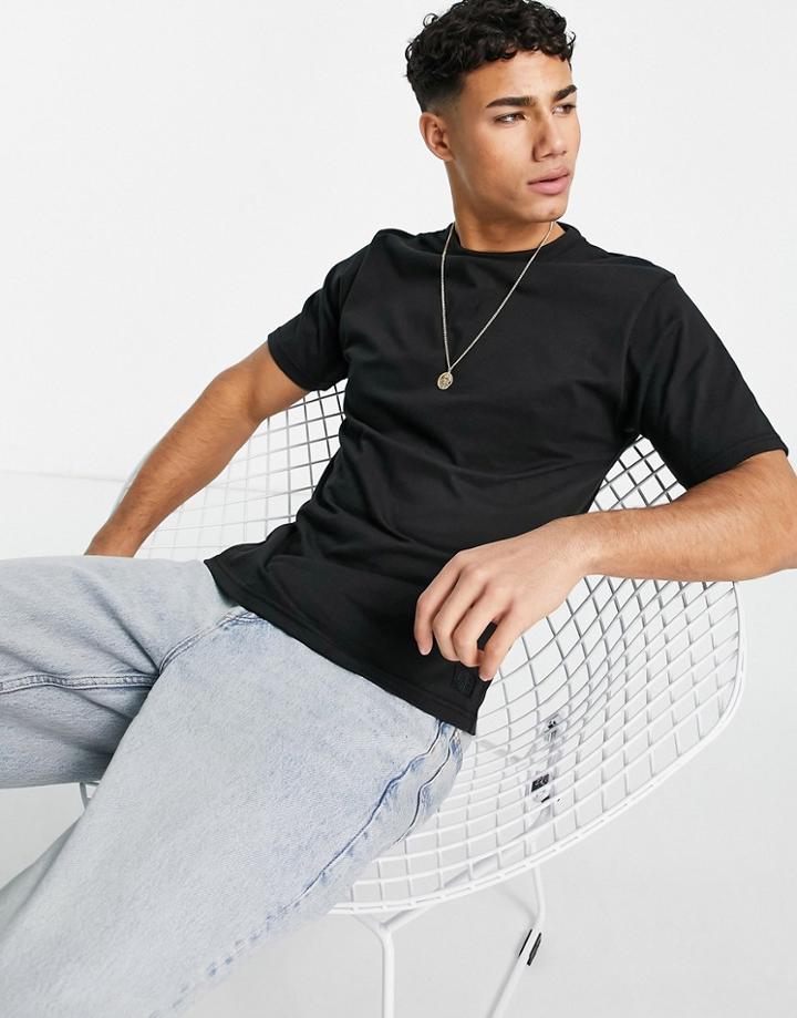 Soul Star Logo T-shirt In Black