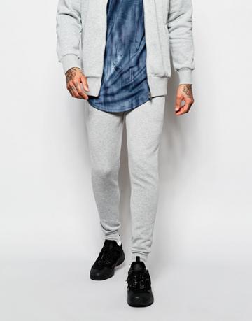 Illusive London Skinny Joggers - Gray