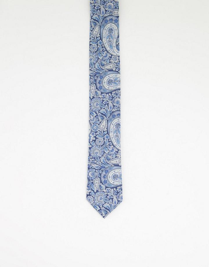 Gianni Feraud Liberty Print Paisley Tie-multi