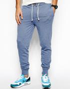 Asos Skinny Joggers With Zip Fly And Button Detail - Vindigo