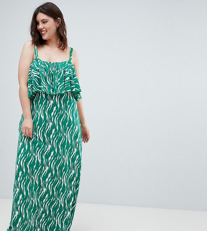 Junarose Printed Maxi Dress - Multi
