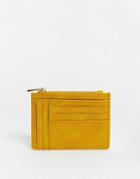 Asos Design Snake Ladies' Wallet With Cardholder-yellow